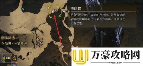 怪物猎人荒野照暗蜂在哪里
